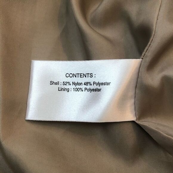Gallery vintage beige raincoat size XL - Picture 8 of 13